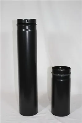 Produktbild von Ofenrohr / Rauchrohr für Pelletofen Ø80mm Länge 500mm
