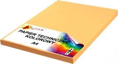 Image de Papier technique A4 160g jaune chamois 50 feuilles