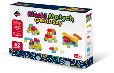 Produktbild von Little Genius Blocks Weich 62 Stück 5190
