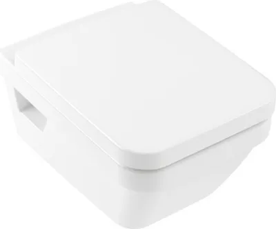 Produktbild von V&B Wand-WC, Tiefspüler Architectura 37x53cm, D-Flush, weiß AntiBac C-plus
