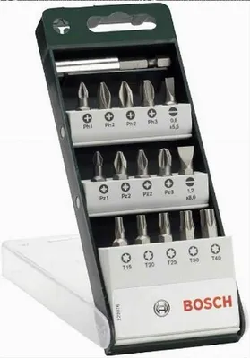 Produktbild von Bosch 2609255977  Schrauberbitset 16-teilig 25 mm,
