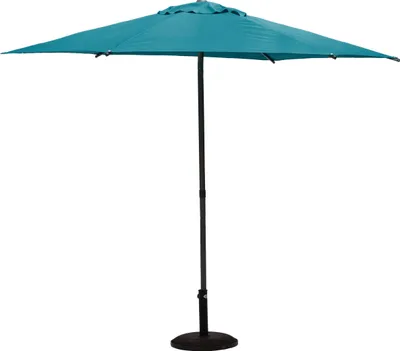 Produktbild von Gerader runder sonnenschirm "soya" blau ente d2,7m aus stahl  - Hespéride