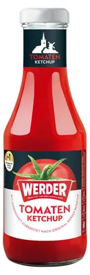 Produktbild von Werder Tomaten Ketchup (450ml Flasche)