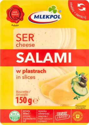 Zdjęcie produktu dla Salami delikatesowe plastry 150 g Bell