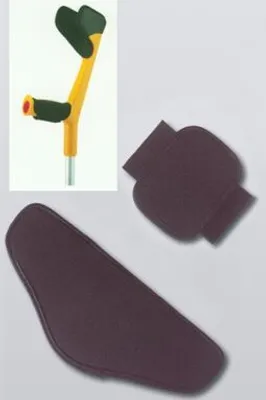 Produktbild von Griffpolster für Unterarmgehstützen Standard schwarz>>>>