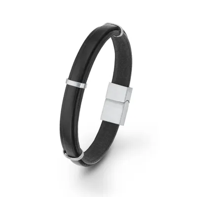 Produktbild von s.Oliver Jewel Herren Armband Leder SO1465/1 - 566605