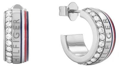 Obrázok produktu pre Tommy Hilfiger - 2780623 - Náušnice - Dámske - nerezová oceľ - Mesh Charm