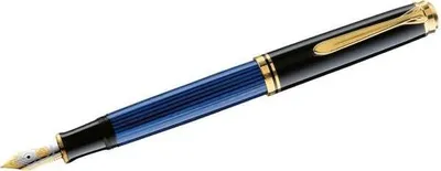 Image de Pelikan Füllhalter M600 Schwarz-Blau F Geschenkbox