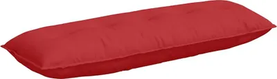 Produktbild von vidaXL Rückenkissen Rot 140 x 19 x 50 cm Stoff