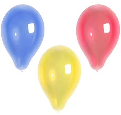 Obrázek produktu pro Papstar Luftballons Crystal farbig sortiert für Helium 10 Stück