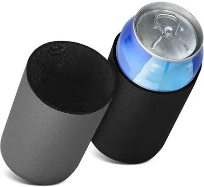 Produktbild von Famanu Getränkekühler 2x 500ml - Schwarz/Grau