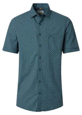 Produktbild von Redmond - Comfort Fit - Herren Freizeithemd (261435999), Größe:L, Farbe:Grün(600)
