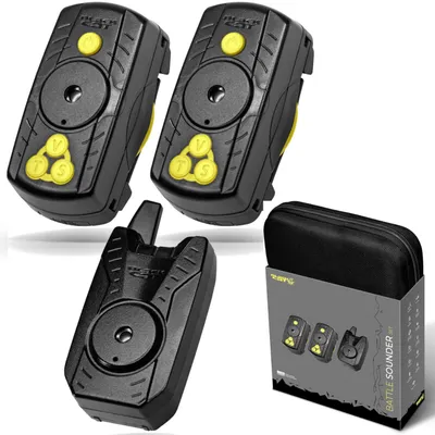 Produktbild von Black Cat Battle Sounder Set 2+1 - Welsbissanzeiger