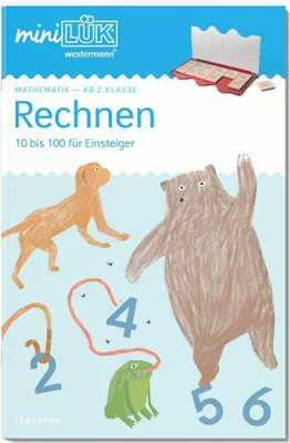 Immagine prodotto di Westermann Lernwelten miniLÜK Rechnen 10 bis 100 für Fortgeschrittene 241214