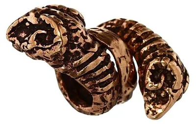 Obrázok produktu pre Bartschmuck, vlasové perly, Navin Widder, bronzové špirály, kód 6382