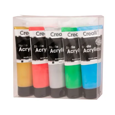 Obrázok produktu pre Creall Studio Akrylové farby metalické, 5x120ml