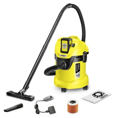 Produktbild von Kärcher Akku-Nass-/Trockensauger WD 3 Battery Set, 36 V, 17 l, Patronenfilter