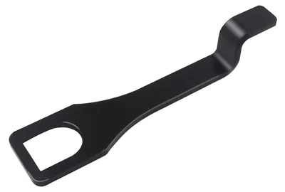 Obrázek produktu pro Stojan na zadní dveře z nerezové oceli, černý, 15 cm, pro VW T4/T5/T6