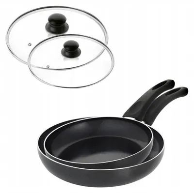 Produktbild von GERLACH INITIAL Pfannenset Keramikbeschichtung 24/28 cm Induktion