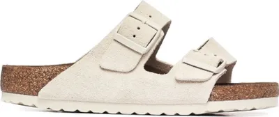 Produktbild von Birkenstock Arizona Bs Wildleder in Hellgrau | Reguläre Passform – 7 UK - 40 EU - 9/9.5F & 7/7.5M US / Light Grey