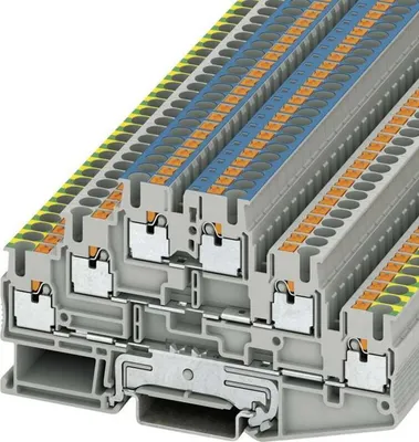 Immagine prodotto di Phoenix Contact Push-In Dreistockklemme PT PT 2,5-PE/L/N Grau Inhalt: 1 St. (3210538)