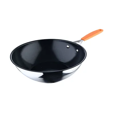 Produktbild von Wok Pfanne San Ignacio COMPACT SG Ø 28 cm Schwarz Aluminium