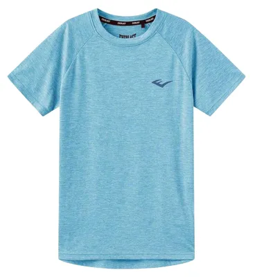 Immagine prodotto di Everlast - T-shirt "Flex" per bambini, modello GT36093 (taglia 128), colore blu melange