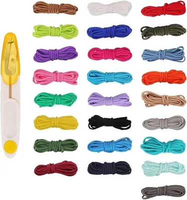 Produktbild von Nylon Seilset 25-teilig Selbstmacher Armband Halsband