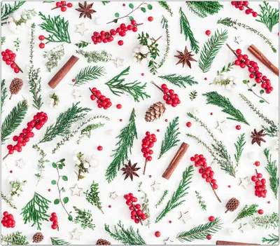 Produktbild von Spritzschutz Herdabdeckplatte Schneidebrett aus Glas Blätter auf Hintergrund 1-Teilig (60x52cm)