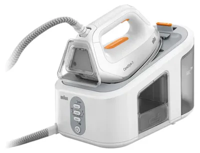 Zdjęcie produktu dla Braun CareStyle 3 IS3132WH, Pump-driven steam ironing station, 2400 W, 400 g/min, EloxalPlus soleplate, 6 bar, 2 l