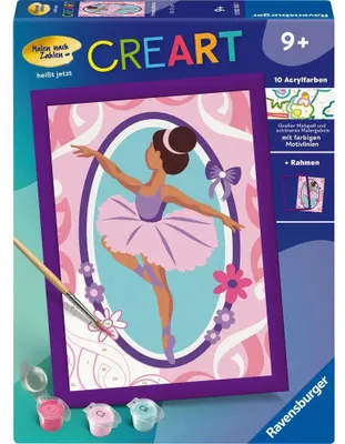 Obrázok produktu pre Ravensburger Maľovanie podľa čísel, séria CREART D, Primabalerína 12023183