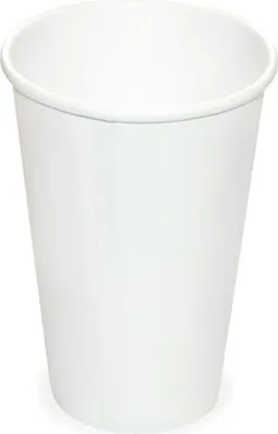 Produktbild von 250x Heiß- und Kaltgetränkebecher Pappbecher weiß 250ml 330ml Ø 80mm
