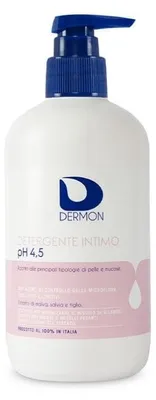 Immagine prodotto di Dermon Detergente Intimo Uso Frequente Ph 4,5 500 Ml