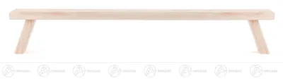 Produktbild von Schwibbogenbank in Natur BxHxT = 70x12x8cm NEU