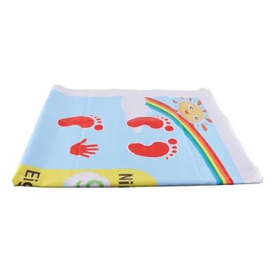 Zdjęcie produktu dla Mata do zabawy dla dzieci 2,8 x 1,2 m – wodoodporna mata do raczkowania i dywanik do zabawy dla 2 osób, mata podłogowa do domu i pokoju dziecięcego