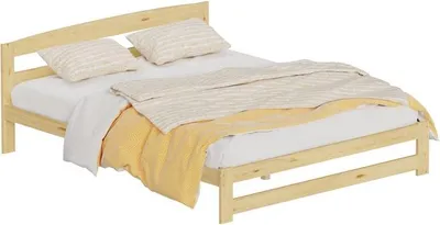 Zdjęcie produktu dla Kondela Drewniane łóżko ze stelażem Azra 160x200 cm - naturalne