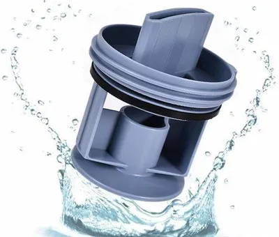 Immagine prodotto di Filtro di scarico per lavatrici - Blu - Ricambi per WD7205, WM1095, WM1065