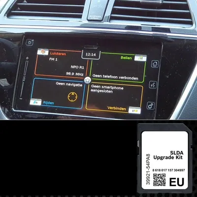 Image de Carte SD Navigation GPS Europe 2023 - 39921-54PA8 compatible avec Suzuki SLDA