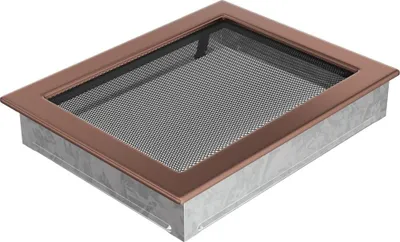 Produktbild von Lüftungsgitter 22x30 galvanisch Kupfer