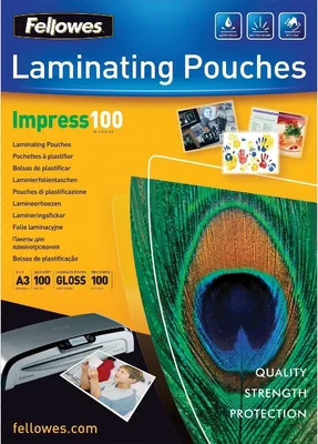 Produktbild von Laminierfolie A3 100mic VE=5x100 Stück glänzend