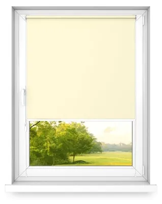 Image de Time4blinds - Store occultant sans perçage, 800x2500mm, Vanille - Droite