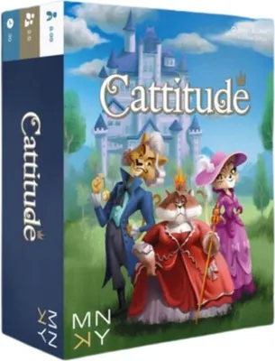 Immagine prodotto di MNKY Entertainment Gioco di carte Cattitude: gioco strategico per bambini