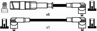 Produktbild von Ngk Zündleitungssatz  0954
