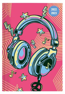 Produktbild von Collegetimer Music 2022/2023 - Schüler-Kalender A5 (15x21 cm) - Musik - Weekly - 224 Seiten - Terminplaner - Alpha Edition