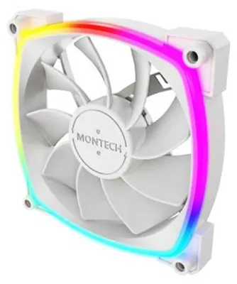 Imagen del producto de Montech RX120 PWM, Ventilador, 12 cm, 800 RPM, 1600 RPM, Blanco
