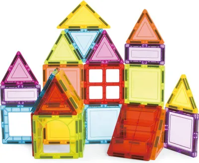 Zdjęcie produktu dla Educa - Magnetics - Magnetyczny edukacyjny zestaw konstrukcyjny 3D z 26 elementami dla dzieci, bud. Od 3 lat (20022) EDUCA