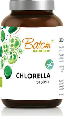 CHLORELLA BIO (400 mg) 300 TABLETEK - BATOM
