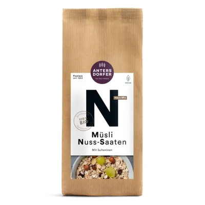 Produktbild von N - Müsli Nuss-Saaten - mit Sultaninen 600g
