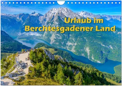 Produktbild von Urlaub im Berchtesgadener Land (Wandkalender 2025 DIN A4 quer), CALVENDO Monatskalender