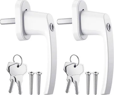 Produktbild von Famanu Sicherheitsfenstergriff - Aluminium Fensterverriegelung für Kindersicherung